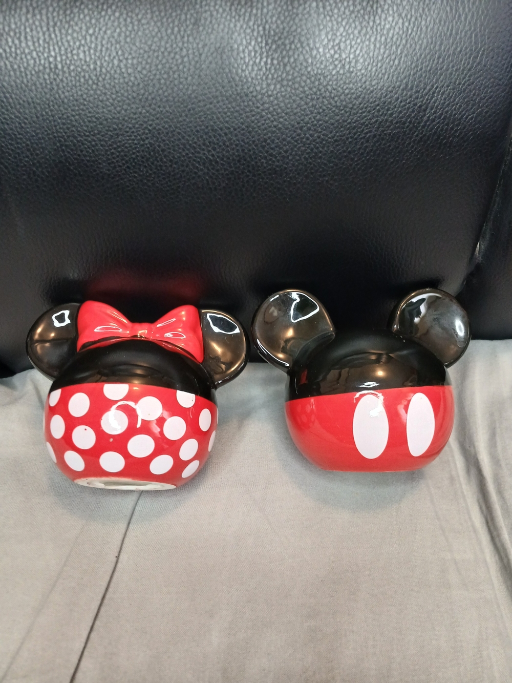 Minnie & Mickey Licensed Salt & Pepper Shakers